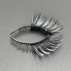 Newly Colorful Eyelashes Soft Mink Lashes Winged Thick Eyelash Handmade Curly Lashes Natural Long Lash For Eyelash Extension - M160-W