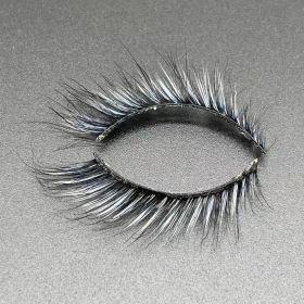 Newly Colorful Eyelashes Soft Mink Lashes Winged Thick Eyelash Handmade Curly Lashes Natural Long Lash For Eyelash Extension - M289-W