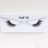 1Pair Mink Half Lashes Soft Thick Eye End Lengthening Faux Eyelashes Natural Long Handmade Eyelash Cross Curl 3D Lash For Makeup - 09