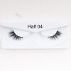 1Pair Mink Half Lashes Soft Thick Eye End Lengthening Faux Eyelashes Natural Long Handmade Eyelash Cross Curl 3D Lash For Makeup - 04