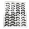 20 Pairs Mink Lashes Natural False Eyelashes Dramatic Volume Fake Lashes Soft Thick Long Eyelashes Wispy Makeup Extension 2022 - YP401