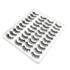 20 Pairs Mink Lashes Natural False Eyelashes Dramatic Volume Fake Lashes Soft Thick Long Eyelashes Wispy Makeup Extension 2022 - 2205