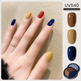 MAYCHAO Solid Color Nail Gel Polish Full Coverage Paint Gel DIY Nail Art Designs Soak Off UV LED Manicure Varnish Solid UV Gel - UV540