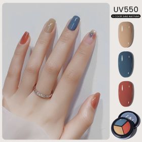 MAYCHAO Solid Color Nail Gel Polish Full Coverage Paint Gel DIY Nail Art Designs Soak Off UV LED Manicure Varnish Solid UV Gel - UV550