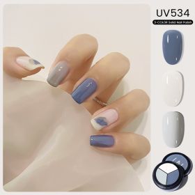 MAYCHAO Solid Color Nail Gel Polish Full Coverage Paint Gel DIY Nail Art Designs Soak Off UV LED Manicure Varnish Solid UV Gel - UV534