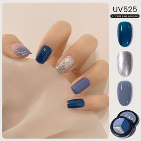 MAYCHAO Solid Color Nail Gel Polish Full Coverage Paint Gel DIY Nail Art Designs Soak Off UV LED Manicure Varnish Solid UV Gel - UV525