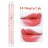 Jelly Mirror Lipstick Makeup Love Shape Waterproof Non-stick Cup Solid Lip Gloss Clear Long Lasting Moisturizing Lipstick Pen - D04 Regular Style