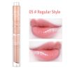 Jelly Mirror Lipstick Makeup Love Shape Waterproof Non-stick Cup Solid Lip Gloss Clear Long Lasting Moisturizing Lipstick Pen - D05 Regular Style