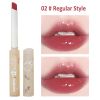 Jelly Mirror Lipstick Makeup Love Shape Waterproof Non-stick Cup Solid Lip Gloss Clear Long Lasting Moisturizing Lipstick Pen - C02 Regular Style