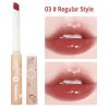 Jelly Mirror Lipstick Makeup Love Shape Waterproof Non-stick Cup Solid Lip Gloss Clear Long Lasting Moisturizing Lipstick Pen - C03 Regular Style