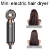 Leafless Hair Dryer 800w Fan 2 Speed Electric Negative Ionic Blower Portable Hair Dressing Dryer Salon 2 Gears Best Gift - EU plug