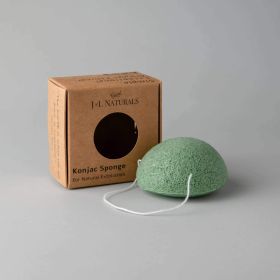 Konjac Sponge (Duo) - Green Tea - Green Mint