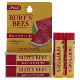 Watermelon Moisturizer Lip Balm Blister by Burts Bees for Unisex - 2 x 0.15 oz Lip Balm - Unisex - 2 x 0.15 oz