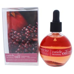 Cuticle Revitalizing Oil - Pomegranate and Fig Manicure by Cuccio Naturale for Unisex - 2.5 oz Oil - Unisex - 2.5 oz