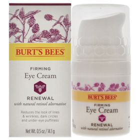 Renewal Smoothing Eye Cream by Burts Bees for Unisex - 0.5 oz Eye Cream - Unisex - 0.5 oz