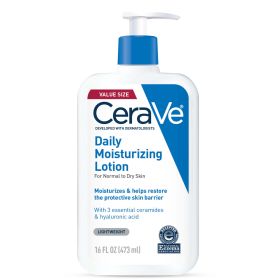 CeraVe Daily Moisturizing Lotion for Normal to Dry Skin, 16 oz - CeraVe