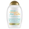 OGX Lightweight + Coconut Fine Curls Conditioner, Lightweight, Coconut Water Conditioner, 13 fl. oz. - OGX