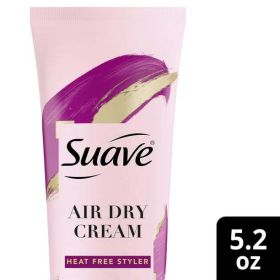 Suave Pink Heat Free Air Dry Styling Hair Cream;  5.6 oz - Suave