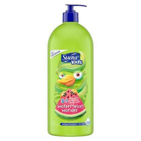 Suave 3-in-1 Shampoo;  Conditioner;  Bodywash;  Watermelon Wonder;  40 oz - Suave