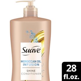 Suave Moroccan Oil Infusion Shine Conditioner;  28 fl oz - Suave