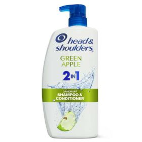 Head and Shoulders 2 in 1 Dandruff Shampoo and Conditioner;  Green Apple;  28.2 oz - Head & Shoulders