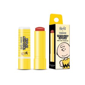 Rude Peanuts Tinted Glow Lip Balm - Moisturizing Lip Balm with a Tinted Glow - 0.15 oz - Charlie - Peach Nude