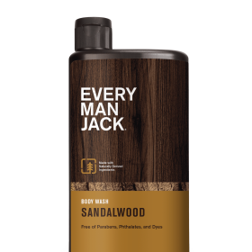 Every Man Jack Sandalwood Hydrating Mens Body Wash for All Skin Types - 16.9oz - Every Man Jack