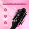 Hair Dryer Brush Blow Dryer Brush in One, 4 in 1 Styling Tools Blow Dryer with Ceramic Oval Barrel, Hair Dryer and Styler Volumizer, Hot Air Brush Hai