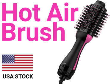 Hair Dryer Brush Blow Dryer Brush in One, 4 in 1 Styling Tools Blow Dryer with Ceramic Oval Barrel, Hair Dryer and Styler Volumizer, Hot Air Brush Hai