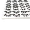 20 Pairs Mink Lashes Natural False Eyelashes Dramatic Volume Fake Lashes Soft Thick Long Eyelashes Wispy Makeup Extension 2022 - 2201