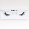 1Pair Mink Half Lashes Soft Thick Eye End Lengthening Faux Eyelashes Natural Long Handmade Eyelash Cross Curl 3D Lash For Makeup - 12