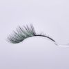 Newly Colorful Eyelashes Soft Mink Lashes Winged Thick Eyelash Handmade Curly Lashes Natural Long Lash For Eyelash Extension - M160-B