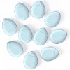 10 Pcs Mini Finger Puff Foundation Powder Detail Makeup Sponge Face Concealer Cream Blend Cosmetic Accessories Makeup Tools - Blue