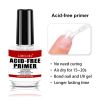 Limegirl Nail Base Glue Nail Adhesive Reinforcement Binders Liquid Matching Agent Desiccant Nail Primers Nail Prep Dehydrator - G92+G93