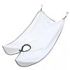 Shaving ApronMen's Styling Beard Shaving ApronClear Suction Cup Shaving ApronManicuring Beard Styling Apron - White