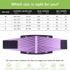 Waist Trainer Belt for Women;  Waist Cincher Trimmer;  Slimming Body Shaper Belt - Purple - M