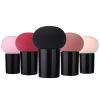 Mushroom Head Cosmetic Puff Foundation Makeup Sponge Powder Puff Smooth Sponge Multi- Function Dry &amp; Wet Beauty Makeup Tool - Black