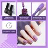 Nail Kit 8ml Gel Nail Polish with 6/54W UV LED Nail Lamp Semi-Permanent UV Varnish Soaked Gel Nail Polish Nail Starter Kit - ZH143-4