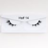 1Pair Mink Half Lashes Soft Thick Eye End Lengthening Faux Eyelashes Natural Long Handmade Eyelash Cross Curl 3D Lash For Makeup - 15