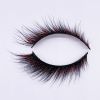 Newly Colorful Eyelashes Soft Mink Lashes Winged Thick Eyelash Handmade Curly Lashes Natural Long Lash For Eyelash Extension - M289-W