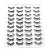 20 Pairs Mink Lashes Natural False Eyelashes Dramatic Volume Fake Lashes Soft Thick Long Eyelashes Wispy Makeup Extension 2022 - YP210