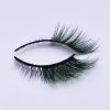 Newly Colorful Eyelashes Soft Mink Lashes Winged Thick Eyelash Handmade Curly Lashes Natural Long Lash For Eyelash Extension - M160