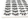 20 Pairs Mink Lashes Natural False Eyelashes Dramatic Volume Fake Lashes Soft Thick Long Eyelashes Wispy Makeup Extension 2022 - 4403