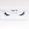 1Pair Mink Half Lashes Soft Thick Eye End Lengthening Faux Eyelashes Natural Long Handmade Eyelash Cross Curl 3D Lash For Makeup - 02