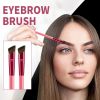 2Pcs New Wild Eyebrow Brush Square Simulated Hairline Eyebrow Paste Artifact Eyebrow Brush Brow Makeup Brushes - 2pcs