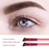 2Pcs New Wild Eyebrow Brush Square Simulated Hairline Eyebrow Paste Artifact Eyebrow Brush Brow Makeup Brushes - 2pcs