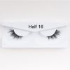 1Pair Mink Half Lashes Soft Thick Eye End Lengthening Faux Eyelashes Natural Long Handmade Eyelash Cross Curl 3D Lash For Makeup - 11