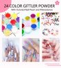 Professional Acrylic Nail Kit Set - Glitter Nails Powder and Liquid for Acrylic Nails Extension Beginner - Picture