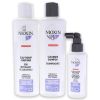 System 5 Kit by Nioxin for Unisex - 3 Pc 10.1oz Cleanser Shampoo; 10.1oz Scalp Therapy Conditioner; 3.38oz Scalp and Hair Treatment - Unisex - 3 Pc