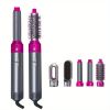 5 In 1 Curling Set With Brush Motor Hair Styler Hot Air Brush Professional Hair Dryer Brush Straightener Volumizer Tool Detachable Styling Brush Negat